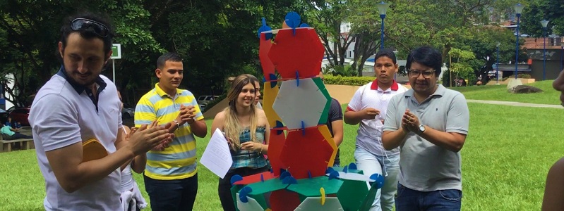 Imagen Escuela de Orientación Profesional realizando una actividad en el campus de Unibagué